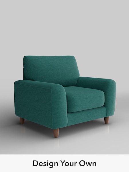 Fine Chenille Easy Clean/Dark Juniper Green Campbell (W42426) | £875