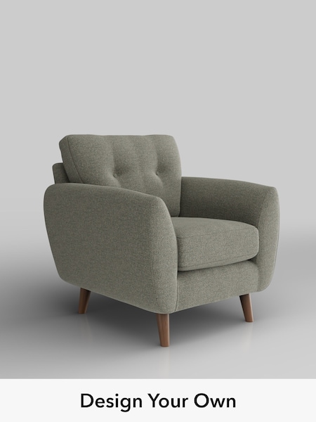 Chunky Marl/Light Olive Green Wilson Buttoned Back (W42471) | £599