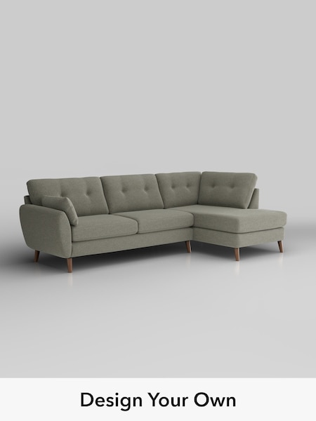 Chunky Marl/Light Olive Green Wilson Buttoned Back (W42471) | £1,775