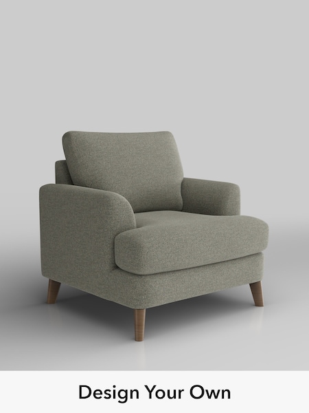 Chunky Marl/Light Olive Green Parker (W42506) | £875