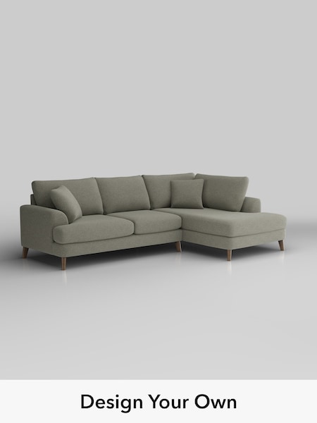 Chunky Marl/Light Olive Green Parker (W42506) | £2,250