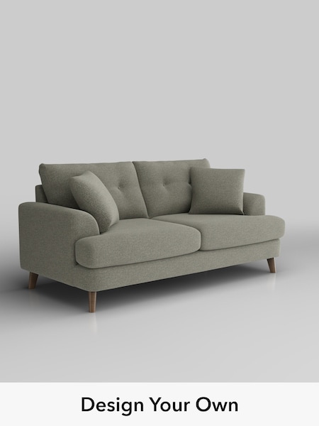 Chunky Marl/Light Olive Green Parker Buttoned Back (W42512) | £1,425