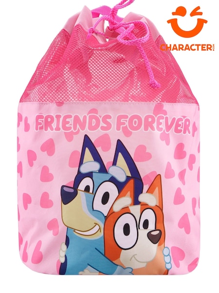 Character Pink Bluey And Bingo Swim Bag (W42513) | £19