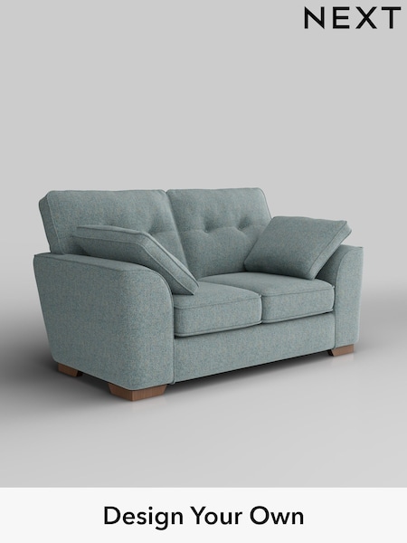 Chunky Marl/Mid Blue Stamford Buttoned Back (W42516) | £1,099