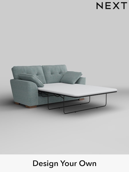 Chunky Marl/Mid Blue Stamford Buttoned Back (W42516) | £1,399