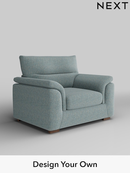 Chunky Marl/Mid Blue Hayden Highback (W42519) | £850