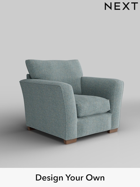 Chunky Marl/Mid Blue Heath Highback (W42524) | £750