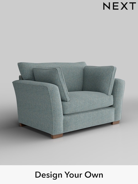 Chunky Marl/Mid Blue Heath Highback (W42524) | £850