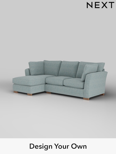 Chunky Marl/Mid Blue Heath Highback (W42524) | £1,899