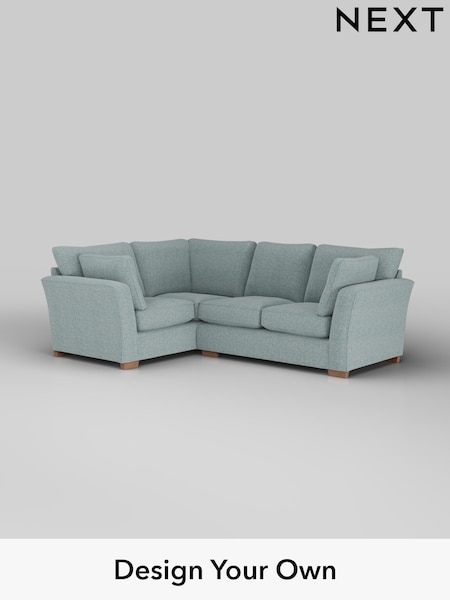 Chunky Marl/Mid Blue Heath Highback (W42524) | £2,050
