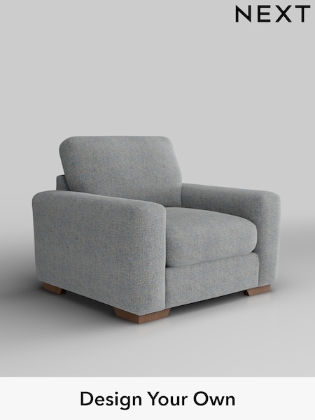 Chunky Marl/Mid Grey Houghton Deep Relaxed Sit (W42525) | £925