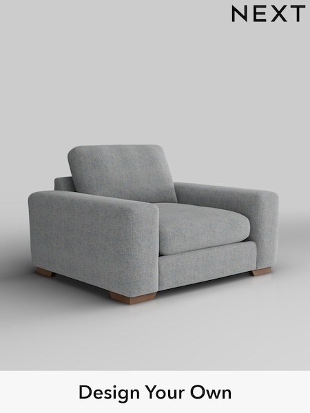 Chunky Marl/Mid Grey Houghton Deep Relaxed Sit (W42525) | £1,025