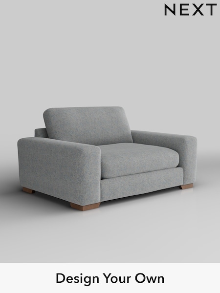 Chunky Marl/Mid Grey Houghton Deep Relaxed Sit (W42525) | £1,225