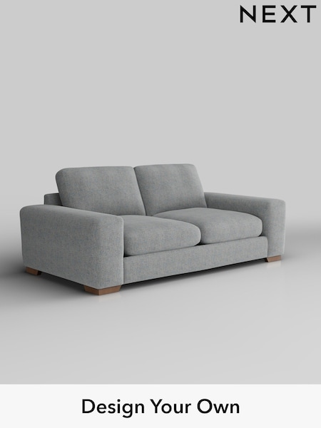 Chunky Marl/Mid Grey Houghton Deep Relaxed Sit (W42525) | £1,425