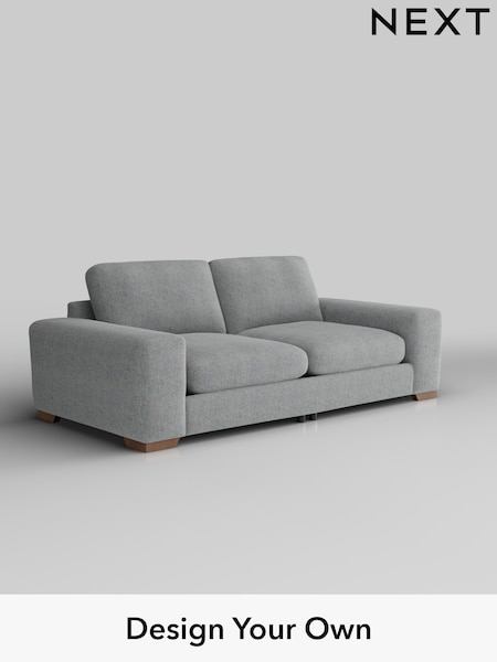 Chunky Marl/Mid Grey Houghton Deep Relaxed Sit (W42525) | £1,525