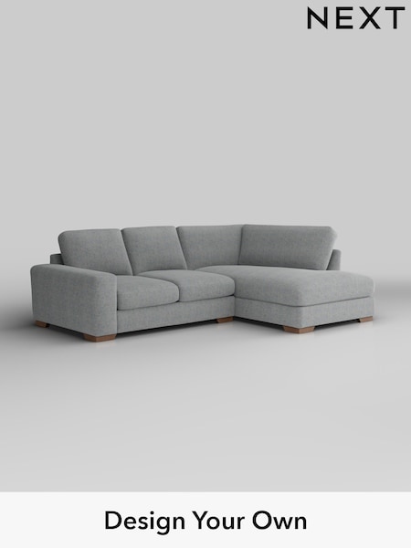 Chunky Marl/Mid Grey Houghton Deep Relaxed Sit (W42525) | £2,150