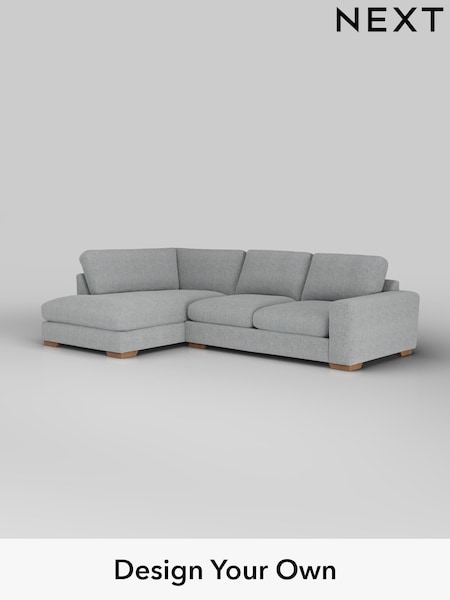 Chunky Marl/Mid Grey Houghton Deep Relaxed Sit (W42525) | £2,250