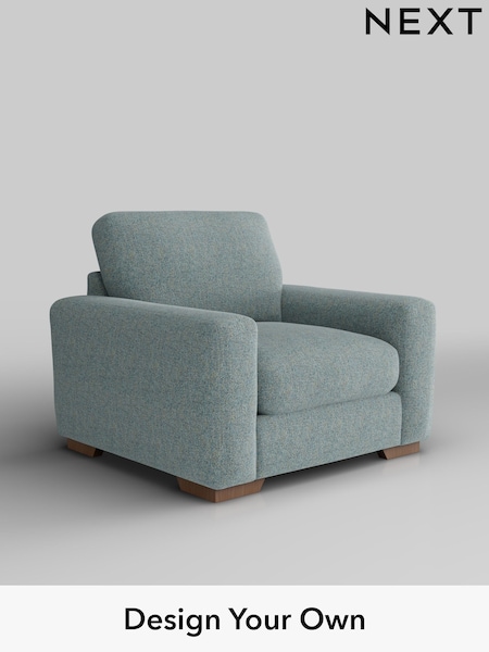Chunky Marl/Mid Blue Houghton Deep Relaxed Sit (W42530) | £925