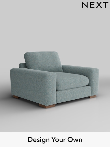 Chunky Marl/Mid Blue Houghton Deep Relaxed Sit (W42530) | £1,025