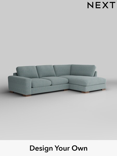 Chunky Marl/Mid Blue Houghton Deep Relaxed Sit (W42530) | £2,250