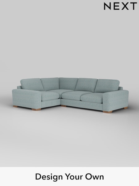 Chunky Marl/Mid Blue Houghton Deep Relaxed Sit (W42530) | £2,625