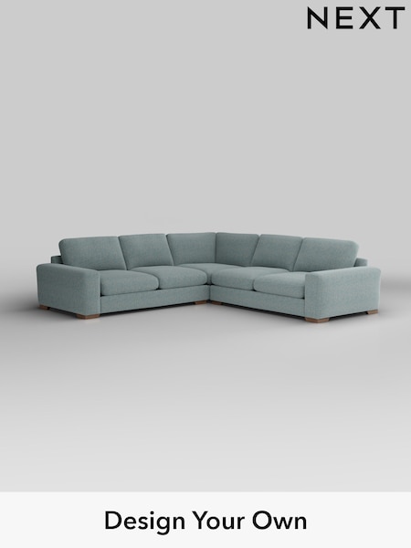Chunky Marl/Mid Blue Houghton Deep Relaxed Sit (W42530) | £2,925