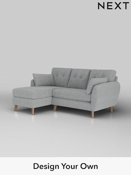 Chunky Marl/Mid Grey Wilson Buttoned Back (W42548) | £1,575