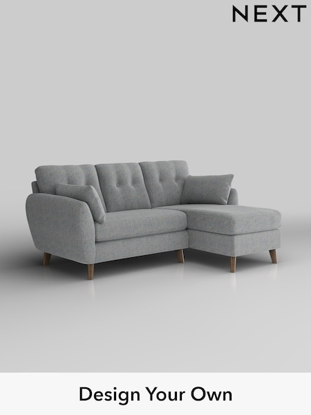 Chunky Marl/Mid Grey Wilson Buttoned Back (W42548) | £1,575