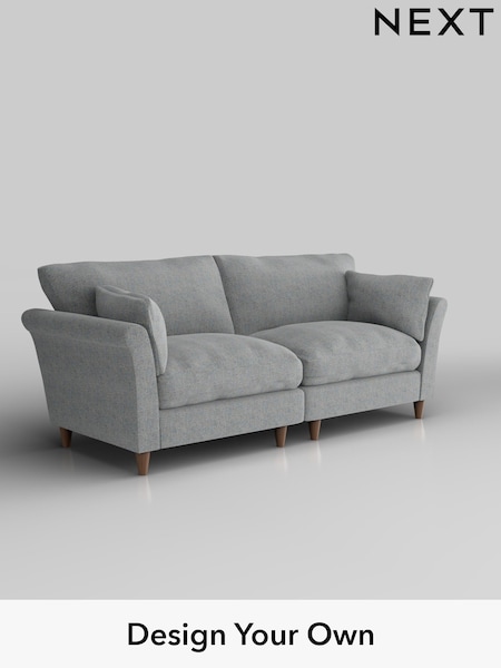 Chunky Marl/Mid Grey Hartley Relaxed Sit (W42553) | £1,375