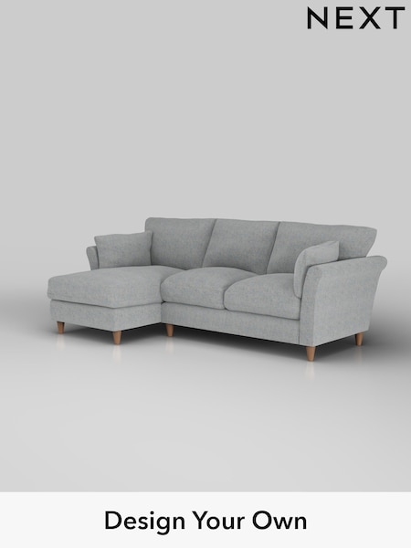 Chunky Marl/Mid Grey Hartley Relaxed Sit (W42553) | £1,899
