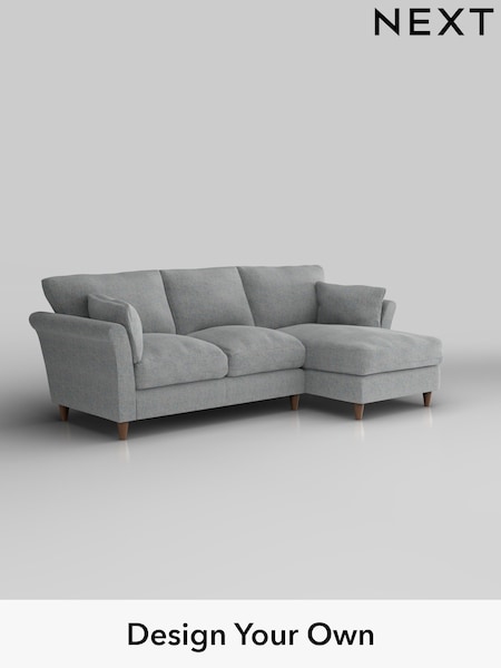 Chunky Marl/Mid Grey Hartley Relaxed Sit (W42553) | £1,899