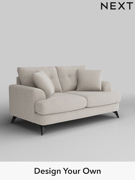 Chunky Marl/Oyster Parker Buttoned Back (W42555) | £1,325