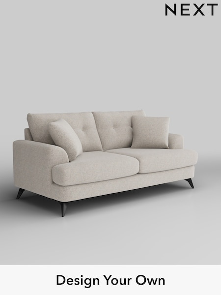 Chunky Marl/Oyster Parker Buttoned Back (W42555) | £1,425