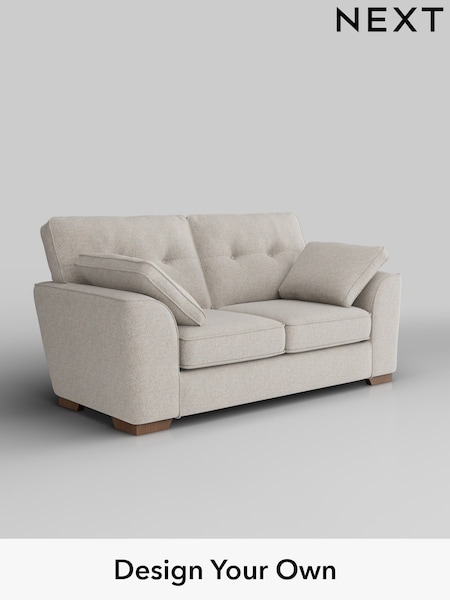 Chunky Marl/Oyster Stamford Buttoned Back (W42557) | £1,199