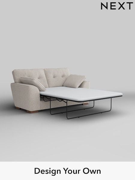 Chunky Marl/Oyster Stamford Buttoned Back (W42557) | £1,399