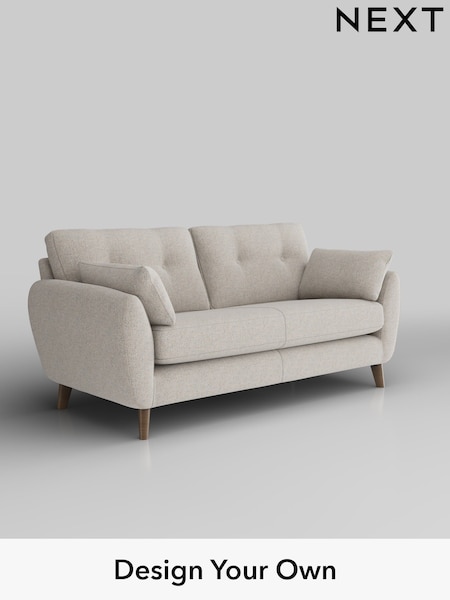 Chunky Marl/Oyster Wilson Buttoned Back (W42558) | £1,050