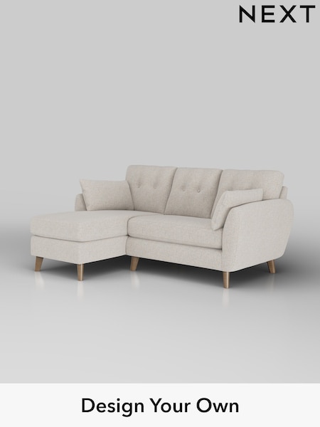 Chunky Marl/Oyster Wilson Buttoned Back (W42558) | £1,575