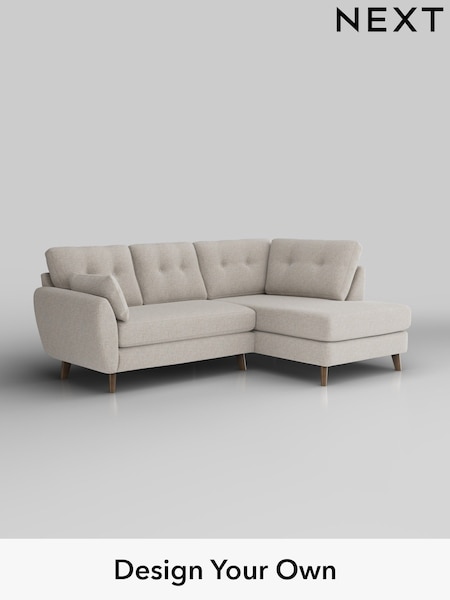 Chunky Marl/Oyster Wilson Buttoned Back (W42558) | £1,675