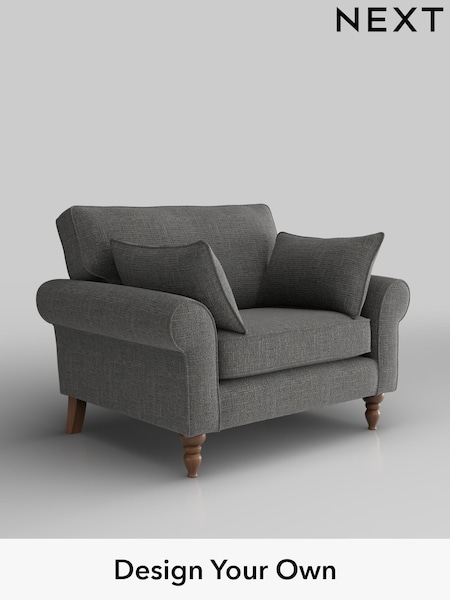 Chunky Texture/Dark Grey Mallory (W42559) | £725