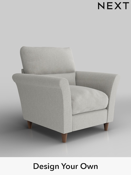 Chunky Texture/Dove Hartley Highback Relaxed Sit (W42562) | £875