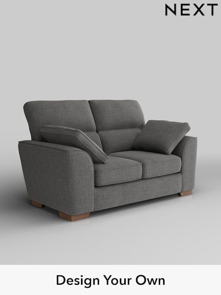Chunky Texture/Dark Grey Stamford Highback (W42567) | £1,099