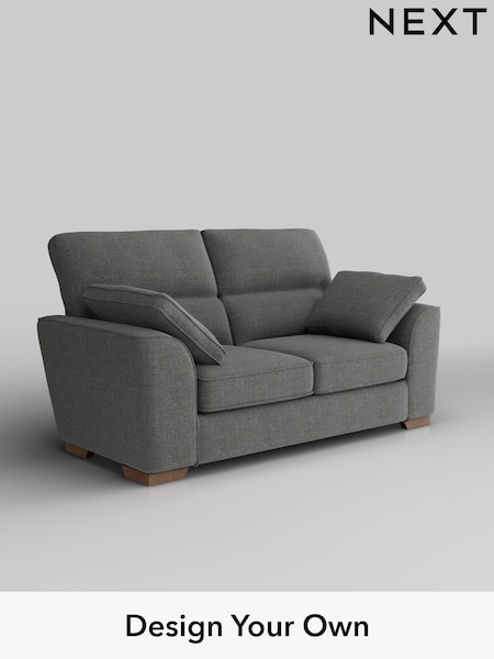 Chunky Texture/Dark Grey Stamford Highback (W42567) | £1,199