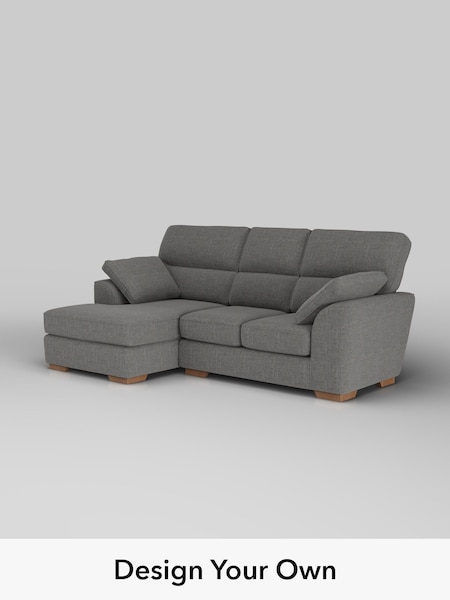 Chunky Texture/Dark Grey Stamford Highback (W42567) | £2,025