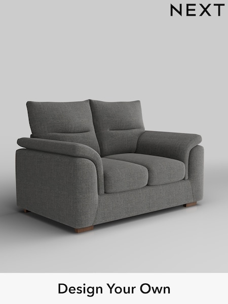 Chunky Texture/Dark Grey Hayden Highback (W42569) | £1,025