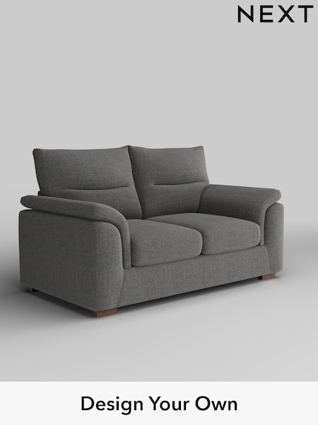 Chunky Texture/Dark Grey Hayden Highback (W42569) | £1,125