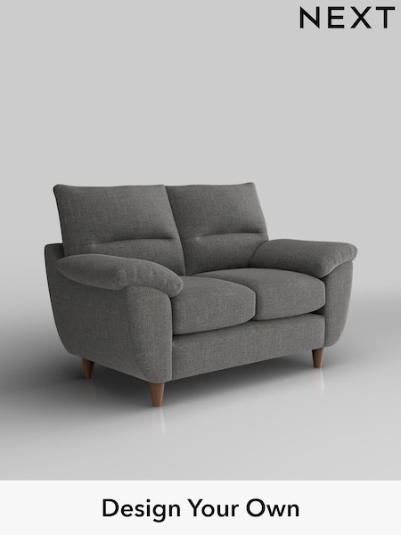 Chunky Texture/Dark Grey Elliot Highback (W42573) | £975