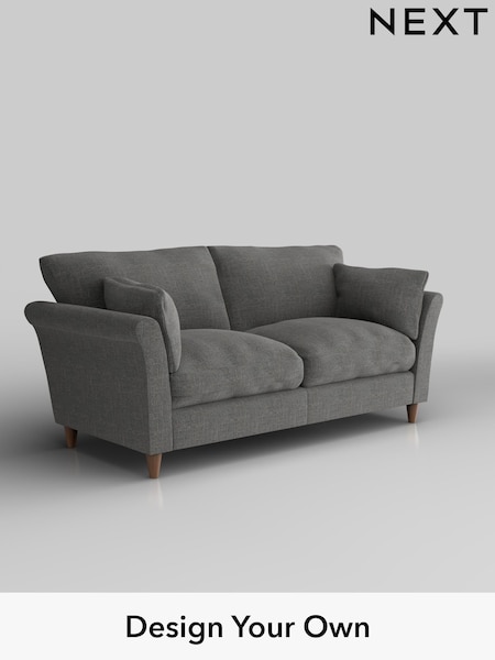 Chunky Texture/Dark Grey Hartley Relaxed Sit (W42576) | £1,275