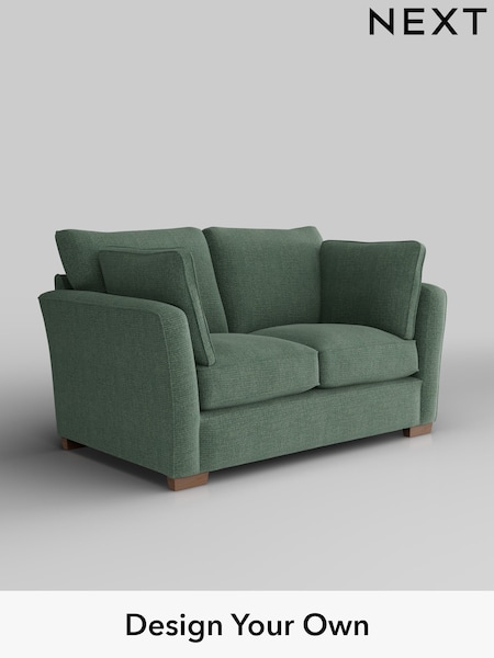 Chunky Texture/Mid Forest Green Heath Highback (W42592) | £1,025