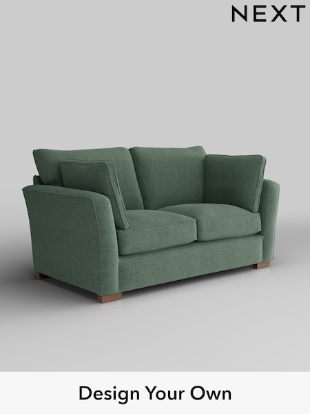 Chunky Texture/Mid Forest Green Heath Highback (W42592) | £1,125