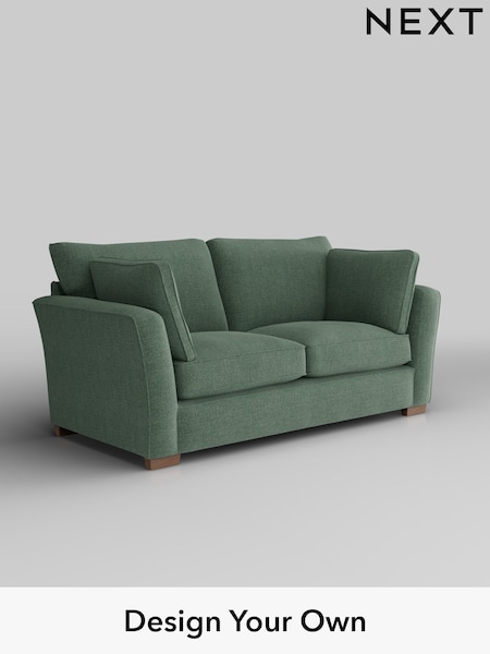 Chunky Texture/Mid Forest Green Heath Highback (W42592) | £1,225